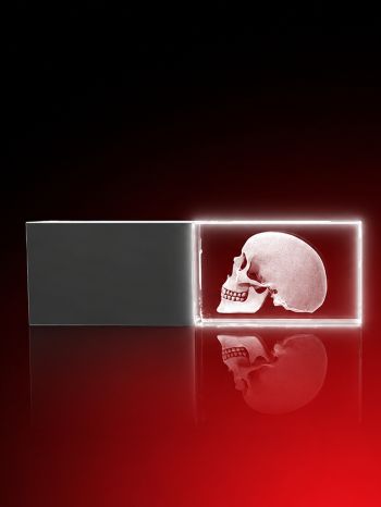 02_Totenschädel - USB-Stick, LED weiß, 64 GB (30 x 18 x 10) mm_80